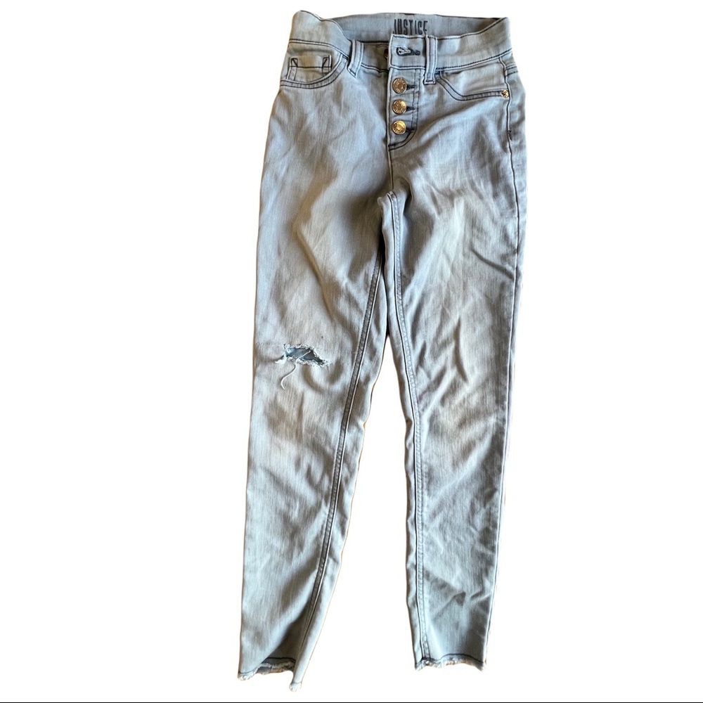 Justice size 10 girls slim high rise jeggings